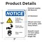 Signmission Safety Culture Sign, 7 in Width, Vinyl Decal, Rectangle OS-2PACK-NS-D-710-25575 - alternate 4
